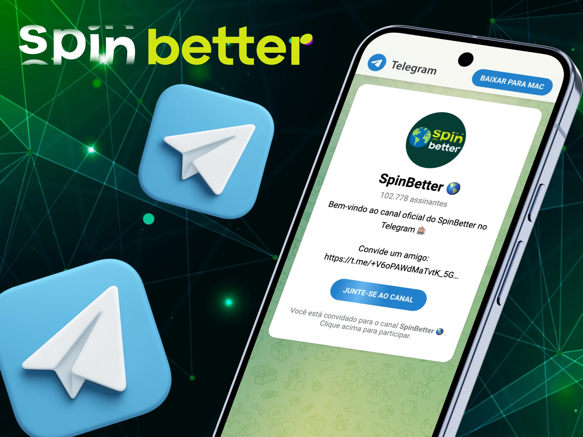 Receba benefícios sem depósito no SpinBetter.