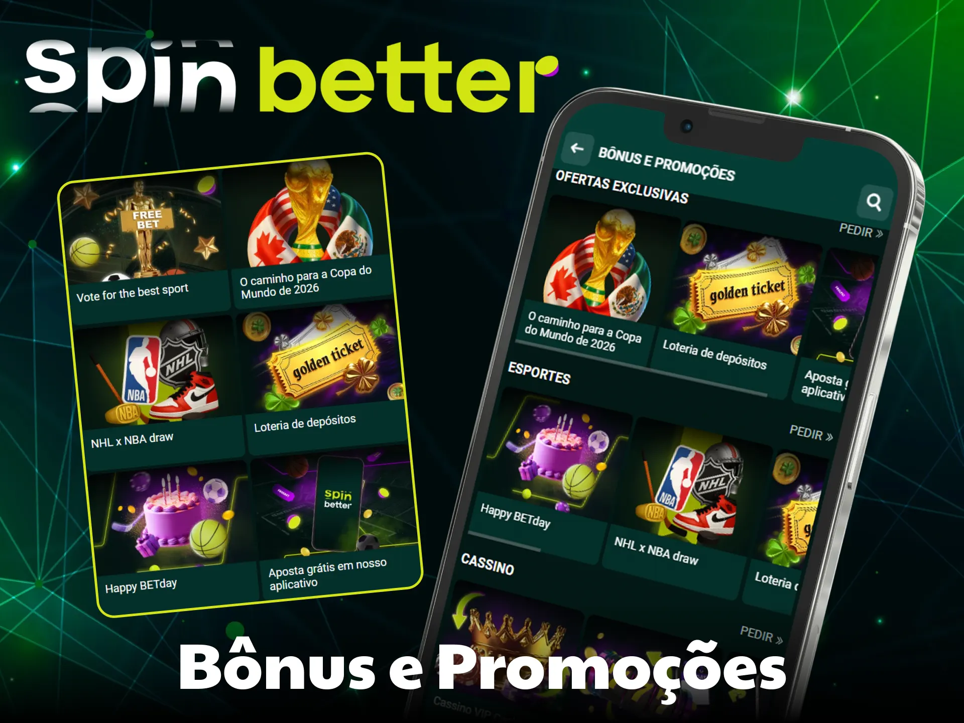 Confira os bônus do SpinBetter e ganhe ainda mais.